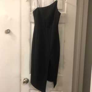 Princess Polly Black Midi Dress
